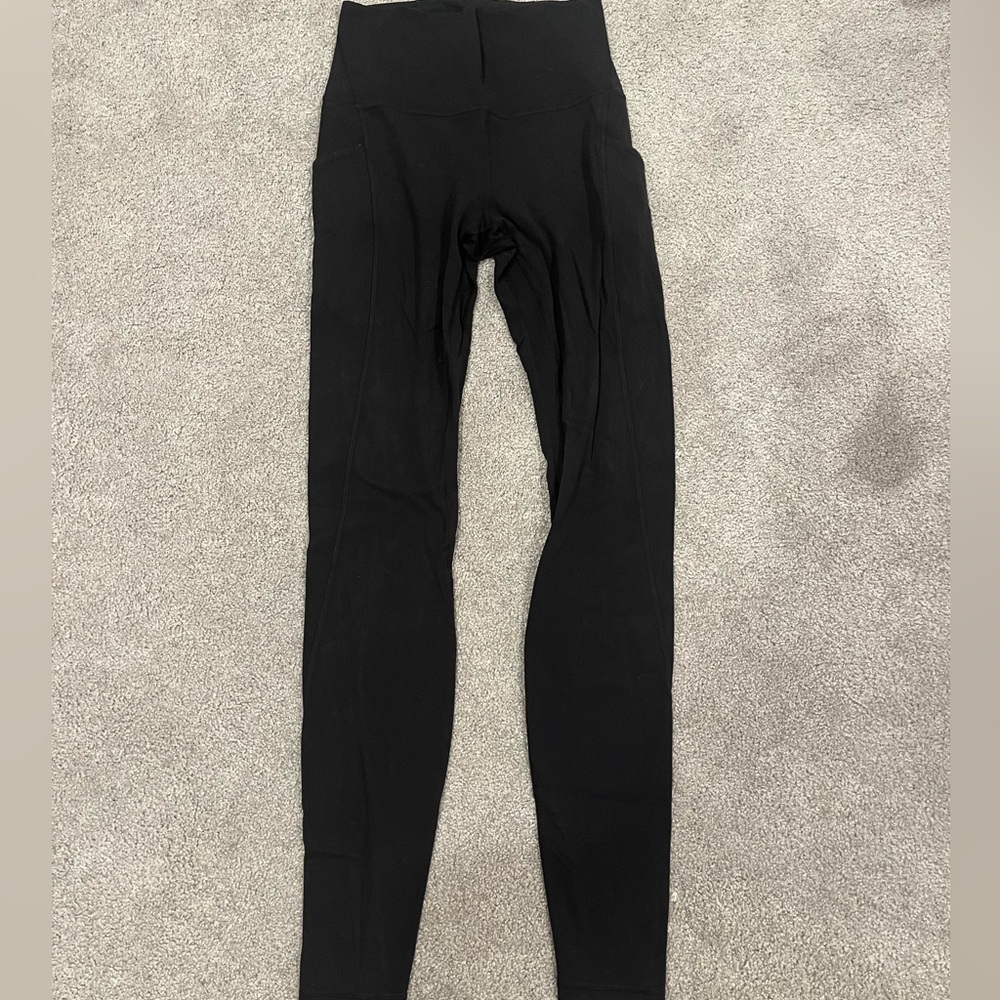 Lululemon Leggings With Side Pockets